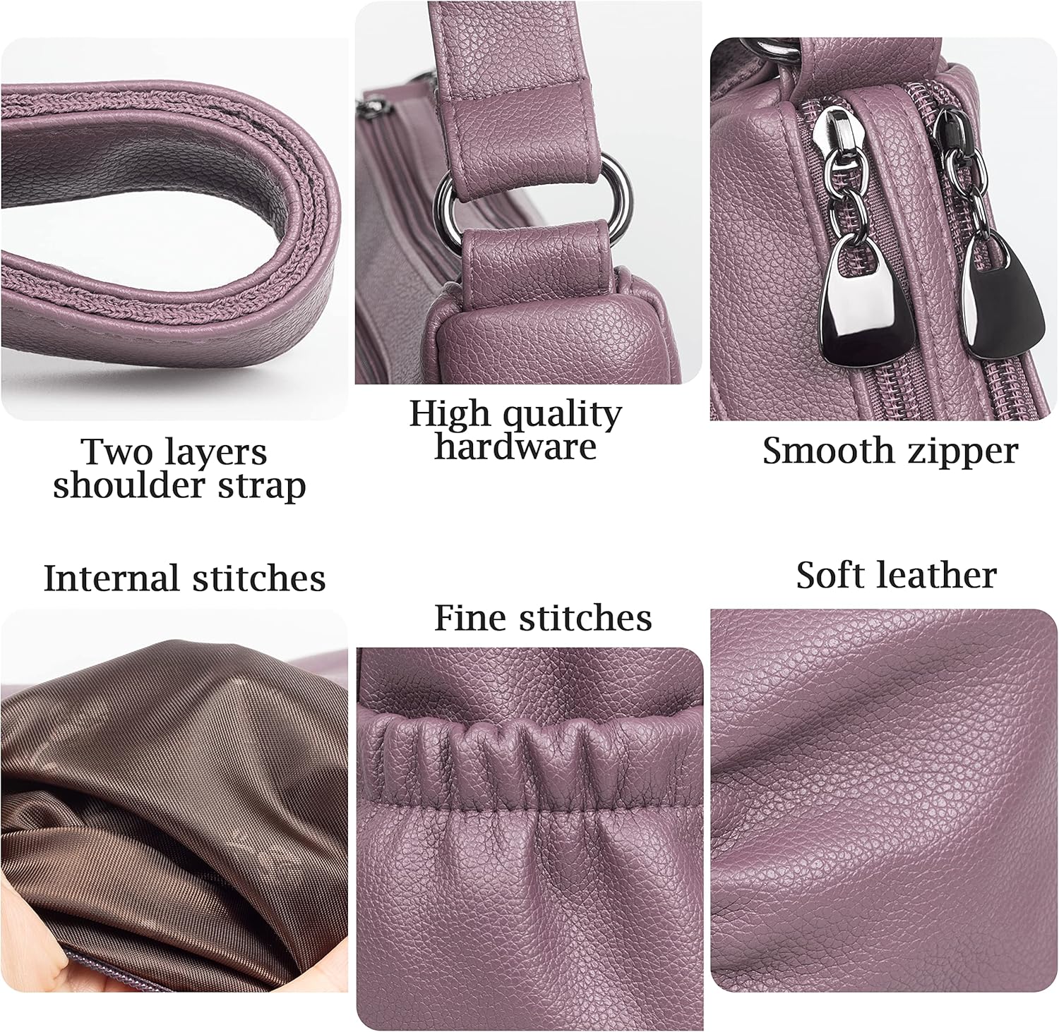 Crossbody Purse for Women Ladies Soft PU Leather Shoulder Bag Medium Roomy Handbag Fashion Tote Top Handle Satchel Crossbody Purse for Women Ladies Soft PU Leather Shoulder Bag Medium Roomy Handbag Fashion Tote Top Handle Satchel