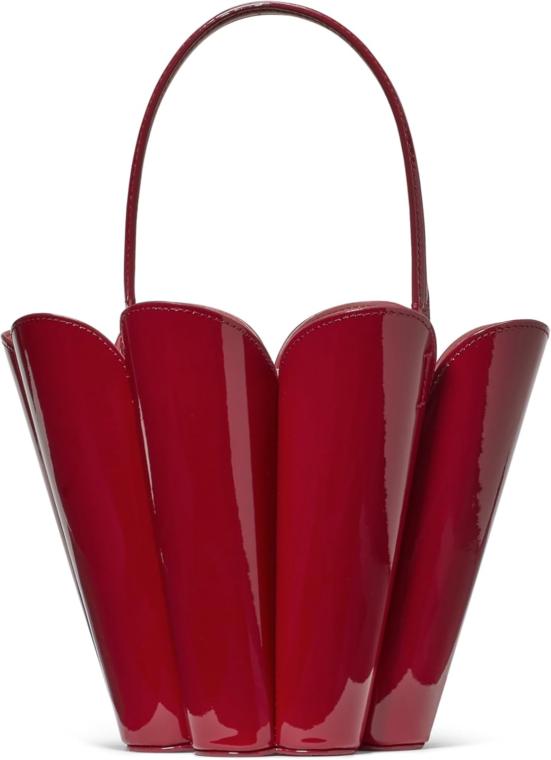 Women's Fine Grain Leather Bucket Bag