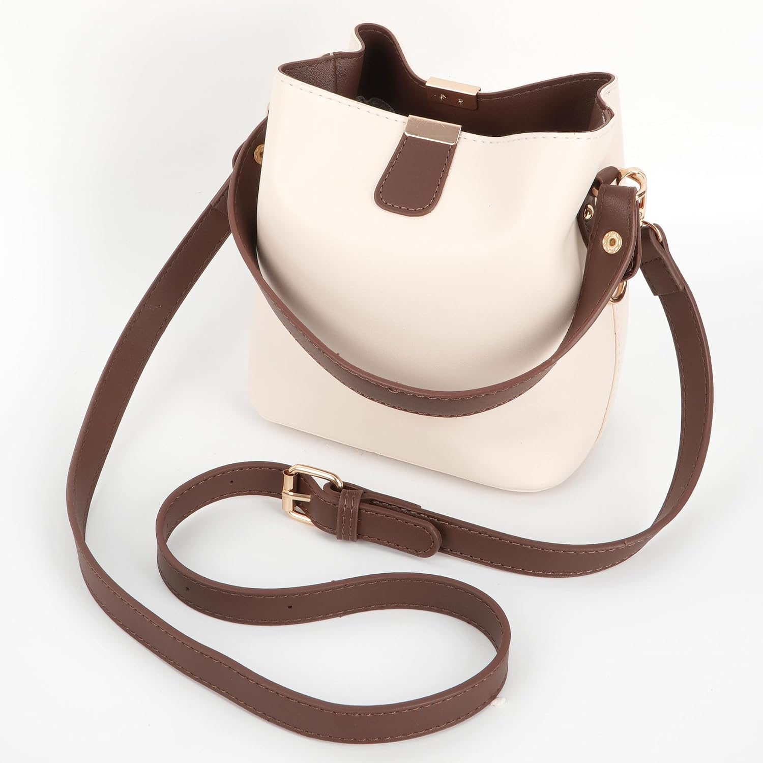 Women Retro Alligator Bucket Bags Crocodile Pattern Designer Shoulder Bag Ladies PU Purse Crossbody Wallet Bag Women Retro Alligator Bucket Bags Crocodile Pattern Designer Shoulder Bag Ladies PU Purse Crossbody Wallet Bag
