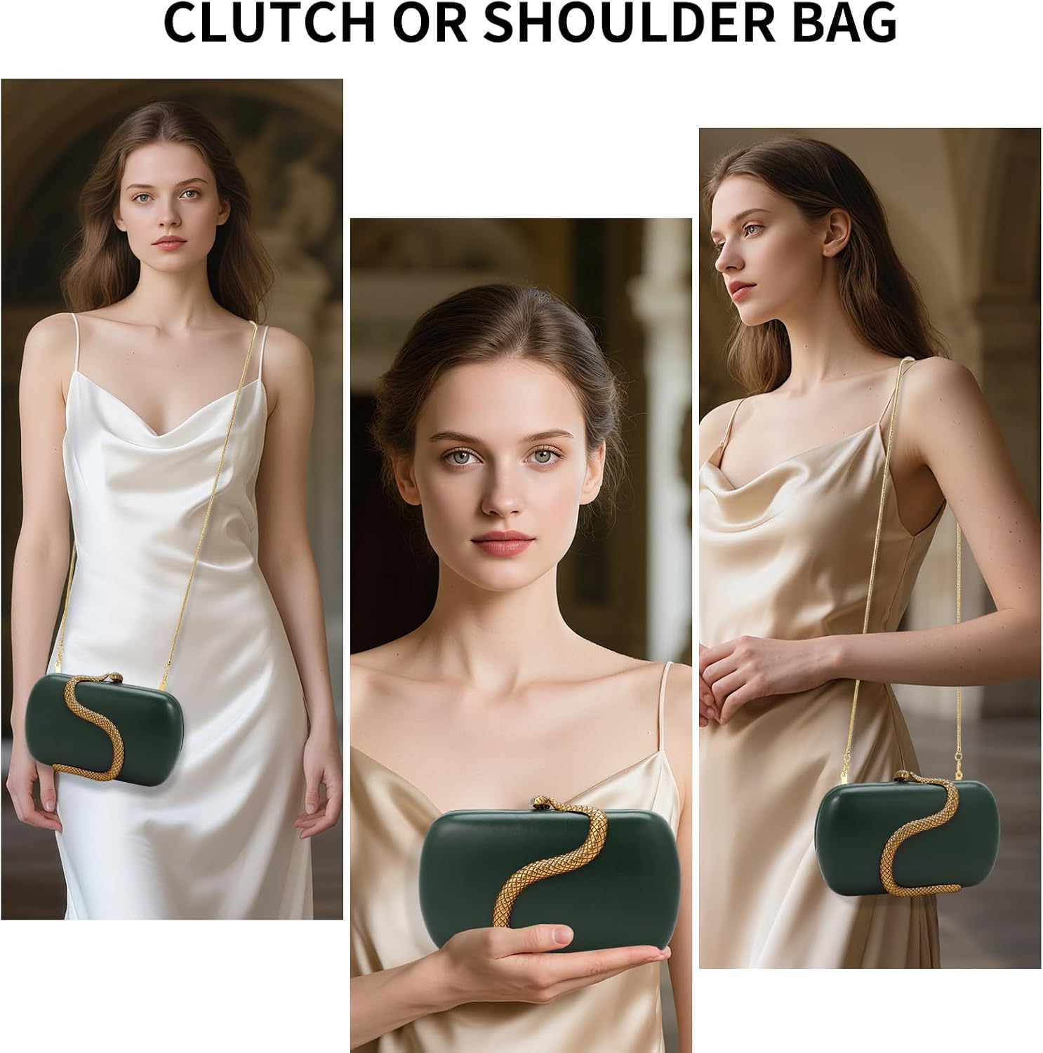 Evening Clutch Purse for Women Small Handbag PU Leather Clutch Handbag Shoulder Bag for Wedding Formal Party Evening Clutch Purse for Women Small Handbag PU Leather Clutch Handbag Shoulder Bag for Wedding Formal Party