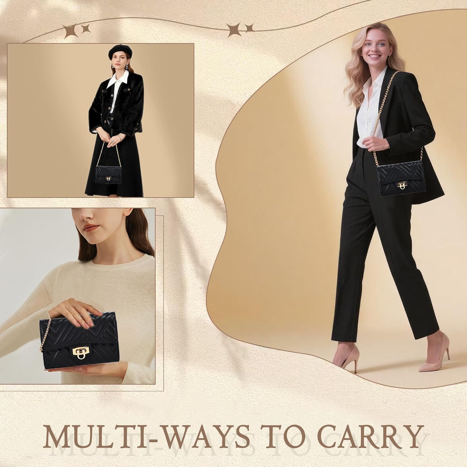 Stylish Small Crossbody Bag for women - Compact Phone Bag & Wallet, Lightweight & Perfect for Work, Travel, or Casual Outings Stylish Small Crossbody Bag for women - Compact Phone Bag & Wallet, Lightweight & Perfect for Work, Travel, or Casual Outings