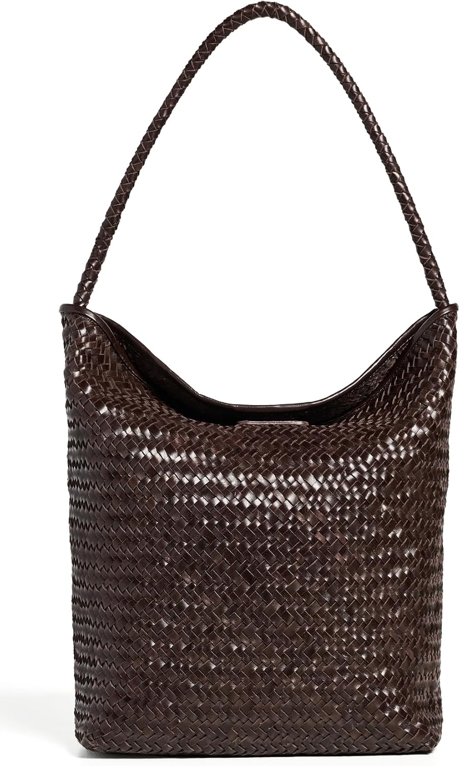 Women's Signature Woven Collection Bucket Bag