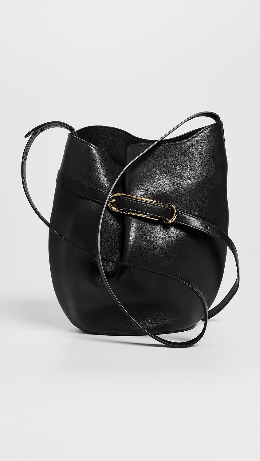 Women's Belted Bucket Bag