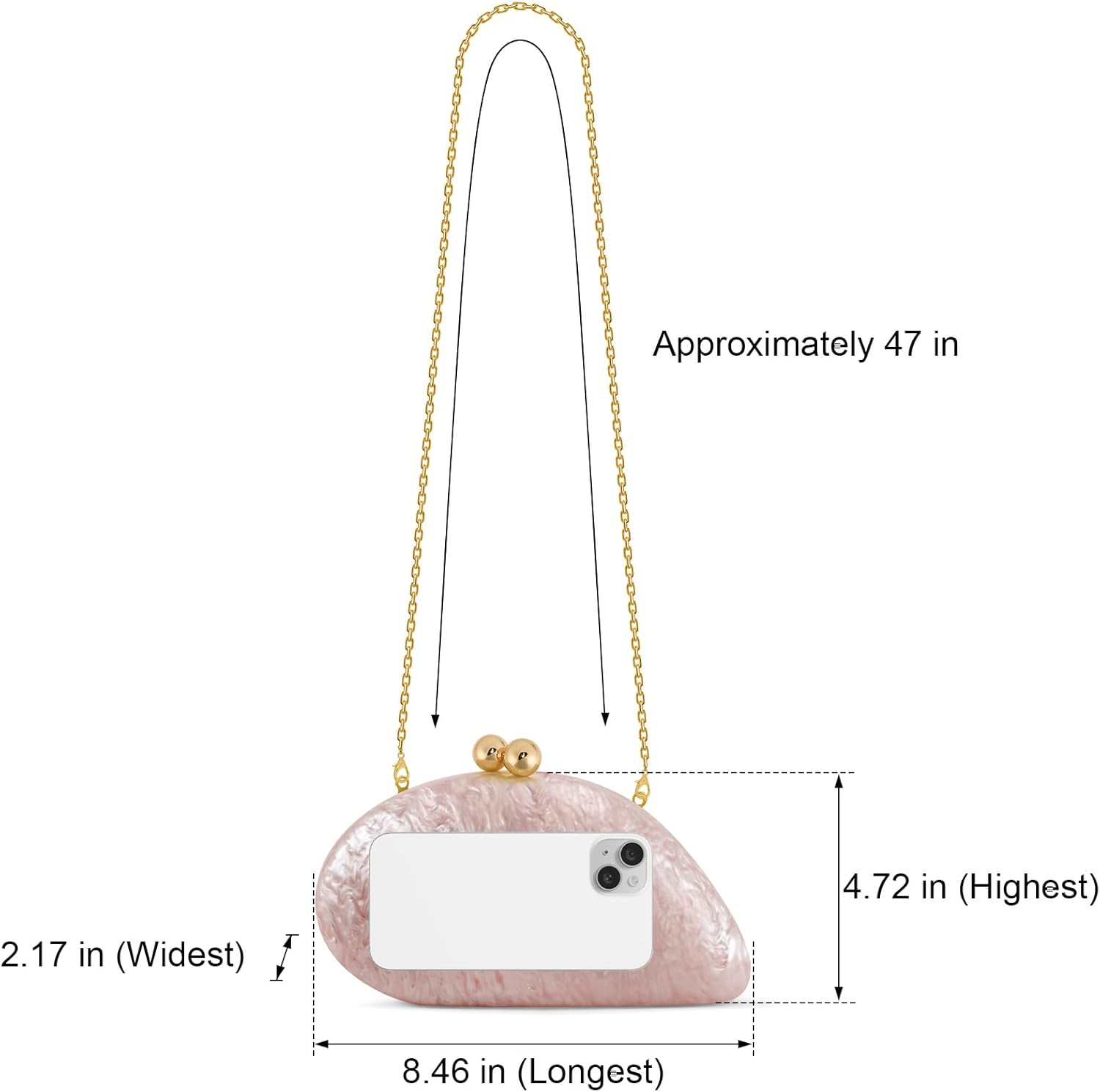 Acrylic Seashell Clutch Purse for Women, Elegant Marble Evening Bag, Wedding Party Clutch Handbags Acrylic Seashell Clutch Purse for Women, Elegant Marble Evening Bag, Wedding Party Clutch Handbags