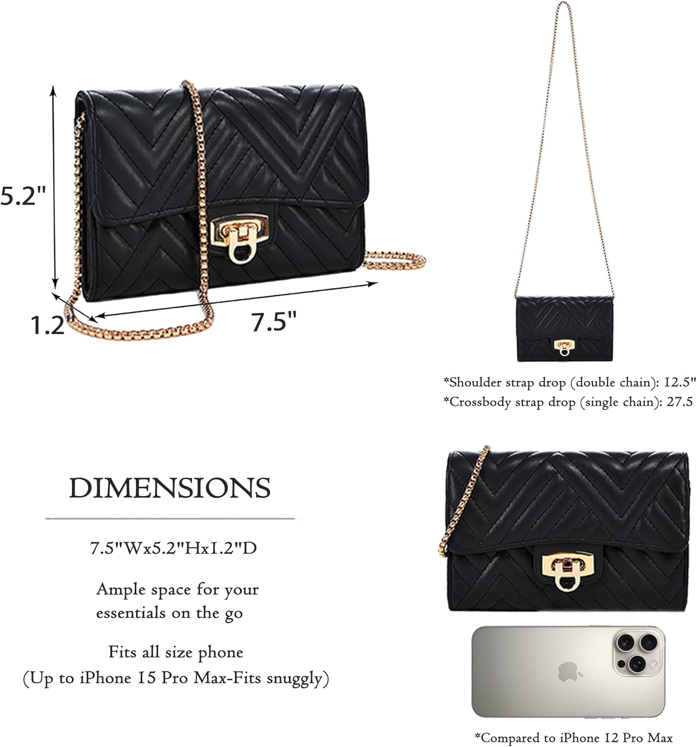 Stylish Small Crossbody Bag for women - Compact Phone Bag & Wallet, Lightweight & Perfect for Work, Travel, or Casual Outings Stylish Small Crossbody Bag for women - Compact Phone Bag & Wallet, Lightweight & Perfect for Work, Travel, or Casual Outings
