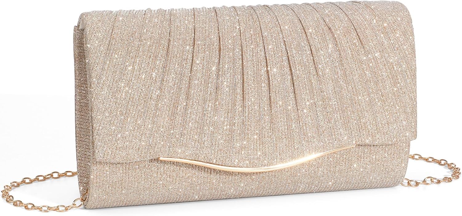 Glitter Women's Evening Handbags Evening Bag Clutch Purses for Women Formal Rhinestone Evening Clutch