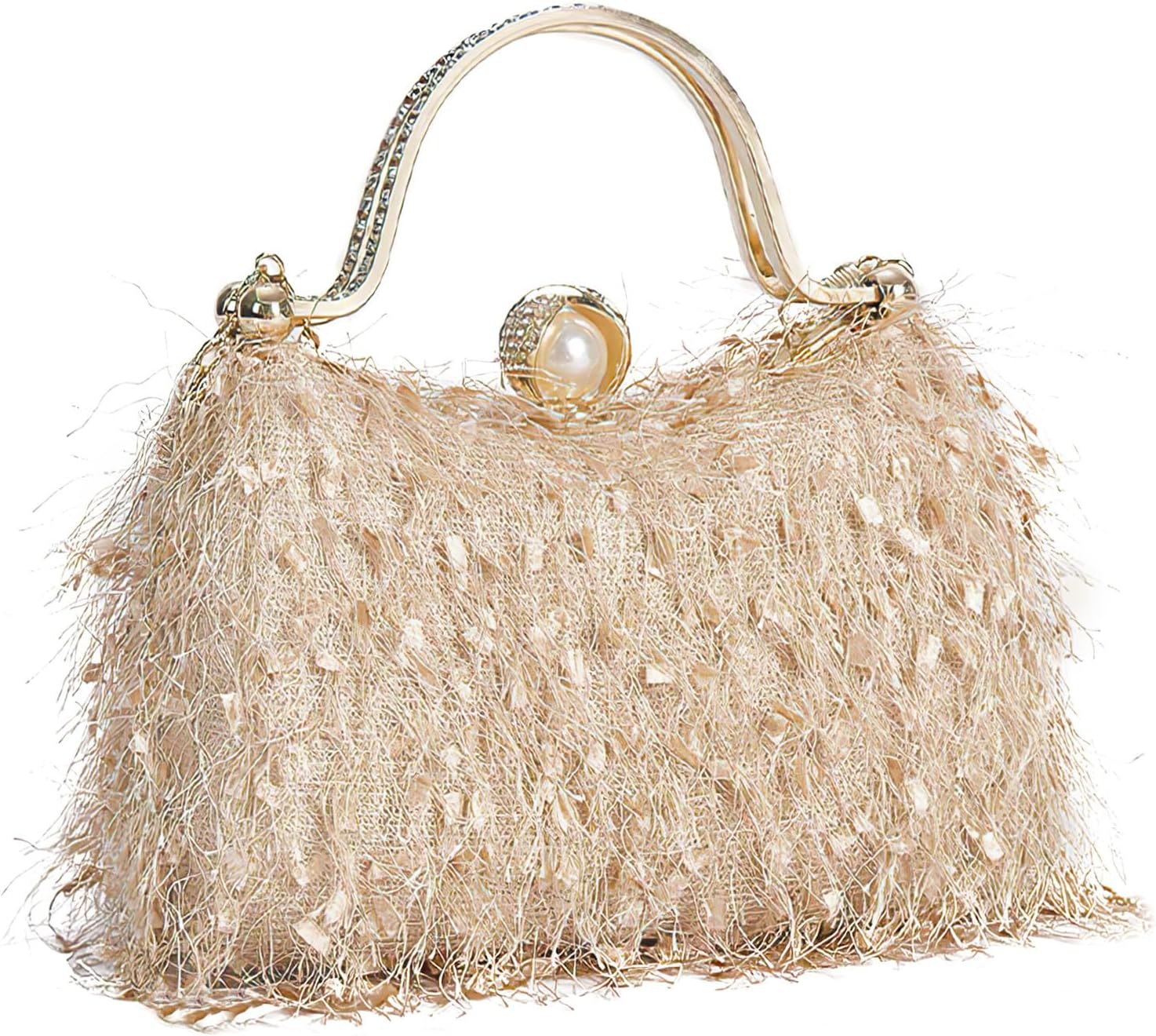 Clutch Purse for Women, Evening Bag with Removable Chain Strap Elegant Handbag for Wedding\/Prom\/Cocktail\/Party