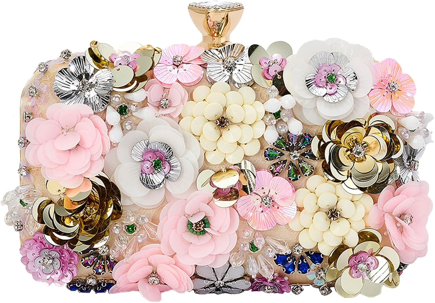 Clutch purses for Women Evening Purses for Women Beaded Purses Wedding Clutch Cocktail Party Prom Purse Dressy Handbags