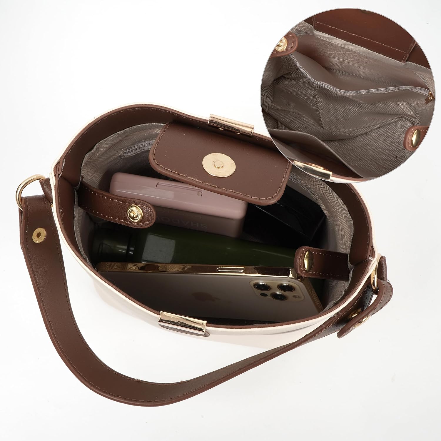 Women Retro Alligator Bucket Bags Crocodile Pattern Designer Shoulder Bag Ladies PU Purse Crossbody Wallet Bag Women Retro Alligator Bucket Bags Crocodile Pattern Designer Shoulder Bag Ladies PU Purse Crossbody Wallet Bag