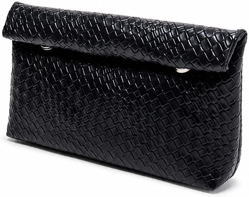 Crocodile Pattern Clutch Purse for Women \u2013 Faux Leather Envelope Evening Bag, Minimalist Handbag for Wedding Cocktail Party