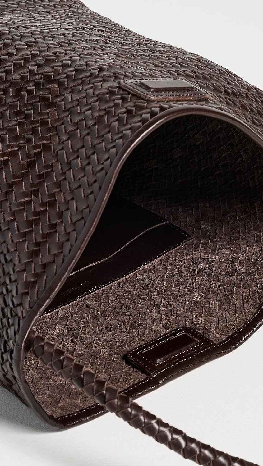 Women's Signature Woven Collection Bucket Bag