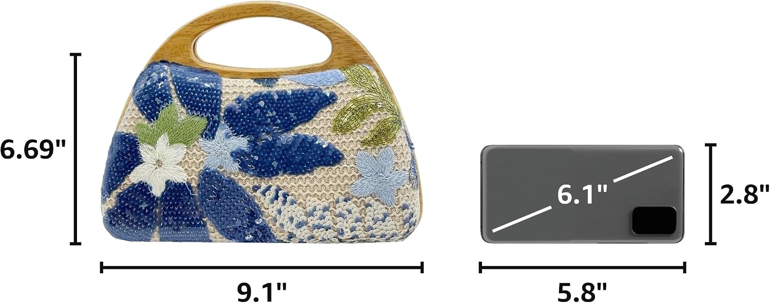 Women's Straw Clutch Handbags Women Beach Crossbody Hand-woven Summer Purse Wallet Top handle Evening Bag for Wedding Party Women's Straw Clutch Handbags Women Beach Crossbody Hand-woven Summer Purse Wallet Top handle Evening Bag for Wedding Party